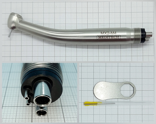 Наконечник турб. MX2-M4 кнопочный Standart 1-спрей (MEDITECH) Ti-MaxZ  